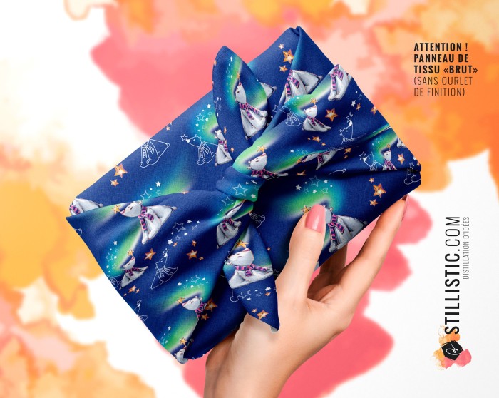 Coupon Furoshiki Ours polaire