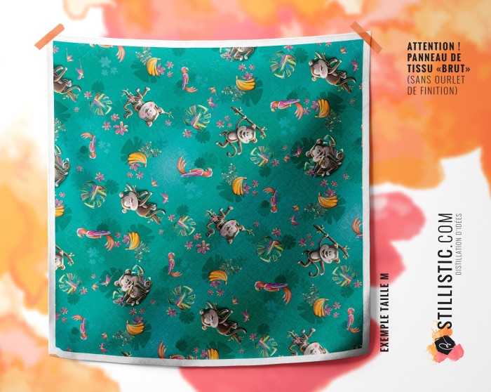 Coupon Furoshiki Singe Jungle