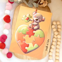 Carte Gourmande Koala [Vanille et Coton x Stillistic]