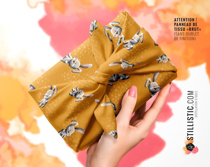 Coupon Furoshiki Bébé lapin