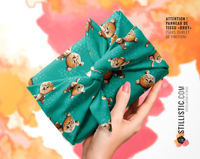 Coupon Furoshiki Bébé guépard