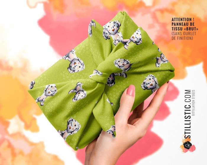 Coupon Furoshiki Bébé dalmatien