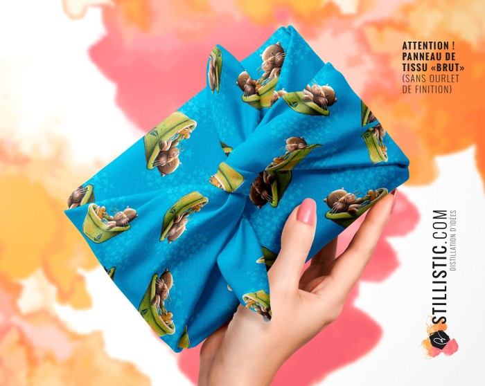 Coupon Furoshiki Bébé loutre