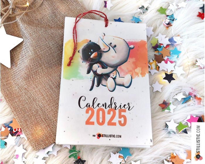 Calendrier à planter 2025 des animaux éco-responsable